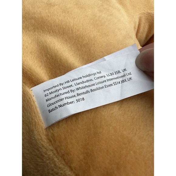 Lego Land California Large Plush Donut Orange Sprinkle Stuffed Toy Souvenir 15" - Picture 8 of 10